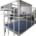 Machines and Robot working area workshop protective wire mesh aluminum fence with strut aluminum profile